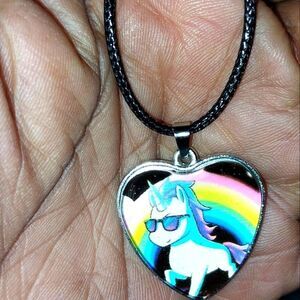 Cute girls Unicorn Necklace
